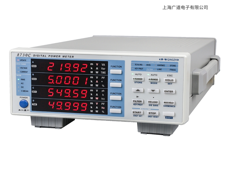 青智 单相功率计 8730C